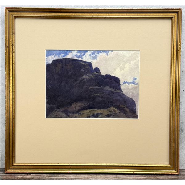 Albert DeRome Rocks Near Cedarville Painting