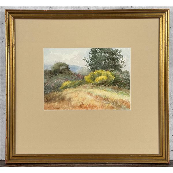 Albert DeRome Hills of Los Gatos Painting
