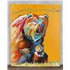 Mark Broadway Bear Family Acrylic Painting
