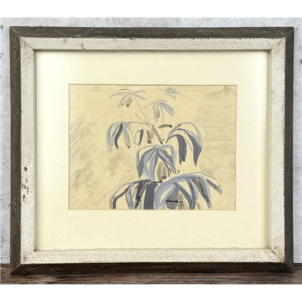 Walter Hook Fruit Tree Gouache Painting