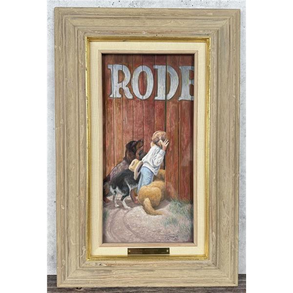 Don Crook One More Look Painting