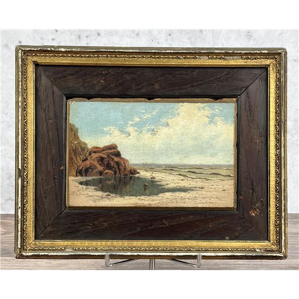 William Trost Richards Scene from Nahant Painting