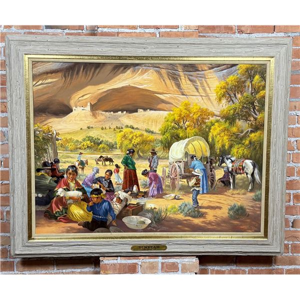 Fred Lucas Dinetah Painting
