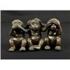 Austrian Vienna Bronze Evil Monkeys