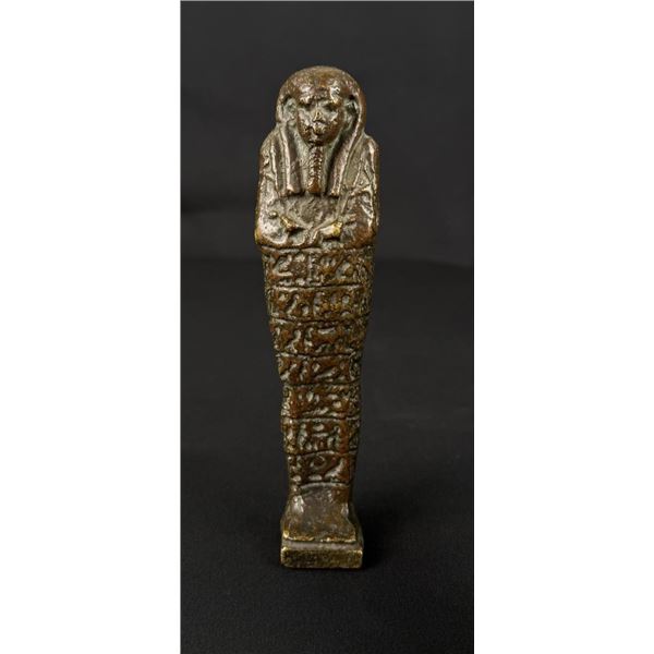 Grand Tour Egyptian Bronze Ushabti