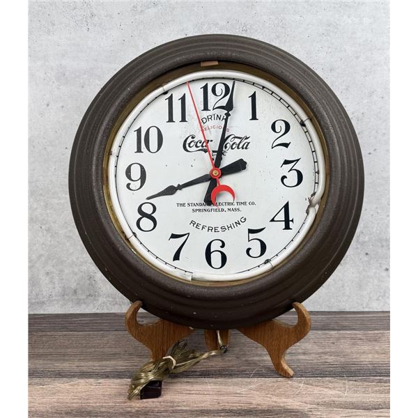 Standard Electric Coca Cola Neon Clock