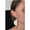 Image 1 : Patty Fawn Kwakiutl Northwest Coast Moon Earrings