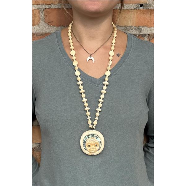 Patty Fawn Kwakiutl Northwest Coast Moon Necklace
