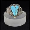 Image 2 : Navajo Sterling Silver Turquoise Bracelet