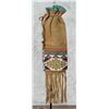 Image 1 : Ute Native American Indian Beaded Pipe Bag