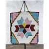 Image 1 : Beaded Plateau Indian Flat Bag Geometric Design