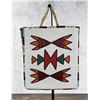 Image 2 : Beaded Plateau Indian Flat Bag Geometric Design