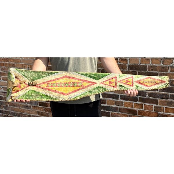 Parfleche Native American Indian Rifle Scabbard
