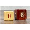Image 1 : Large Bakelite Backgammon Dice