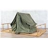 Image 1 : Salesman Sample Canvas Camping Wall Tent