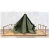 Image 3 : Salesman Sample Canvas Camping Wall Tent