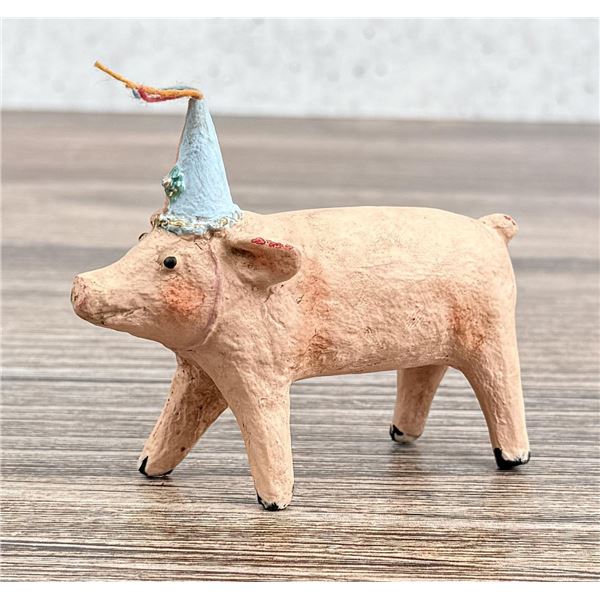 Debbee Thibault Mr Calkins Folk Art Pig