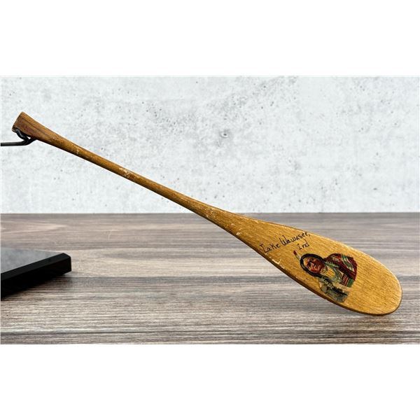 Lake Wawasee Indiana Painted Miniature Paddle
