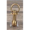 Image 2 : Mid Century Large Brass Pacifier Paperweight