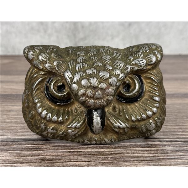 Aluminum Owl Head Emblem