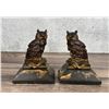 Image 1 : Coronet Austrian Cold Painted Owl Bookends