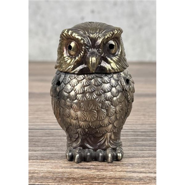 Mid Century Owl Incense Burner