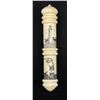 Image 1 : Scrimshaw Whaling Scene Needle Case
