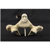 Hubert Kokuluk Inuit Whalebone Vertebrae Carving