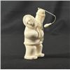 Image 1 : Justin Tiulana Inuit Eskimo Walrus Ivory Carving