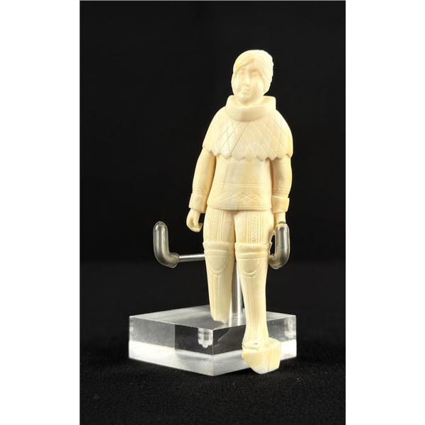 Greenland Inuit Eskimo Whale Tooth Carving