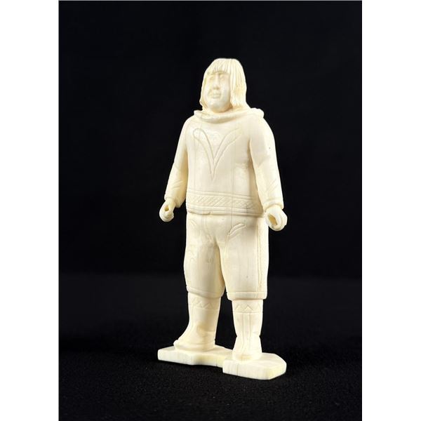 Greenland Inuit Eskimo Whale Tooth Carving