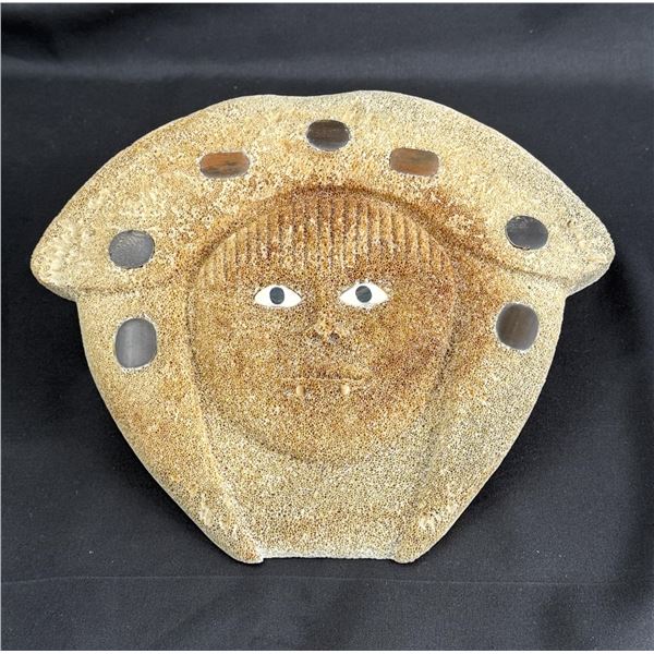 Warren Kakoona Inuit Eskimo Whalebone Mask