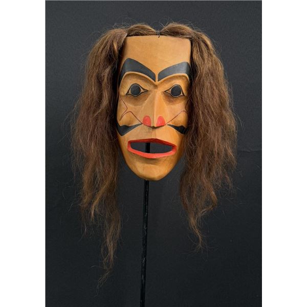 Lawrence Wilson Haida Northwest Coast Carved Mask