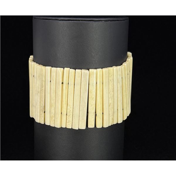 Victorian Whaler Made Whalebone Bracelet
