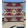 Navajo Indian Chiefs Blanket Rug Moki Revival