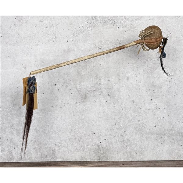 Sioux Inlaid Native American Indian War Club