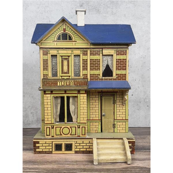 Moritz Gottschalk Blue Roof Dollhouse