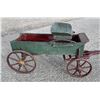 Image 6 : Salesman Sample Child Toy Size Buckboard Wagon