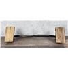 Image 3 : Rustic Old Hickory Towel Rack Bar