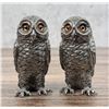 Image 1 : Vagabond House Pewter Owl Salt & Pepper Shakers
