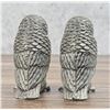 Image 2 : Vagabond House Pewter Owl Salt & Pepper Shakers