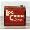 Image 1 : Large Size Towle's Log Cabin Syrup Tin