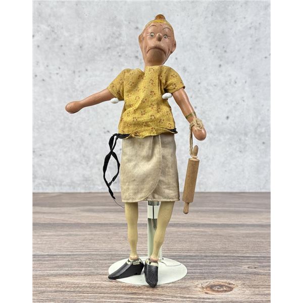 Schoenhut Comic Strip Maggie & Jiggs Maggie Doll