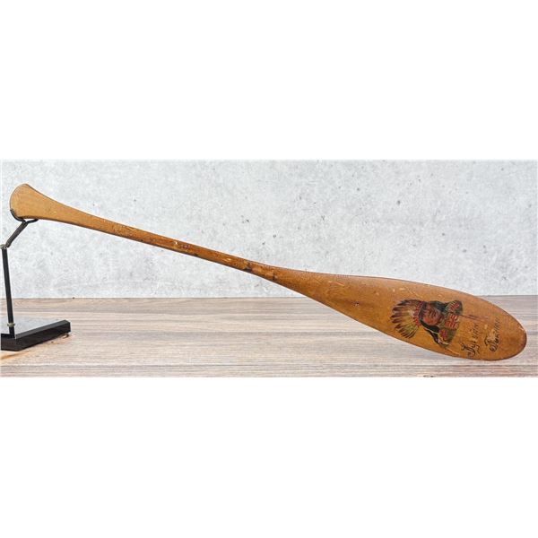 Sylvan Beach New York Painted Miniature Paddle