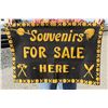 American Indian Souvenirs Sold Here Felt Sign