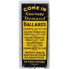 Demand Ballard's Golden Remedies Door Push Sign