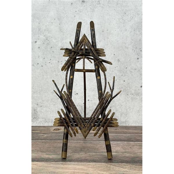 Antique Adirondack Willow Twig Easel