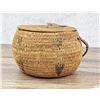 Image 1 : Washoe Native American Indian Lidded Basket