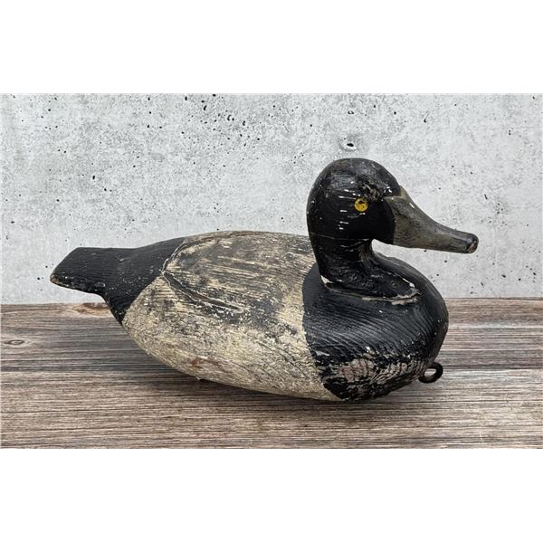 Susquehanna Flats Blue Bill Wood Duck Decoy
