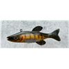 Folk Art Wood Fish Spearing Decoy